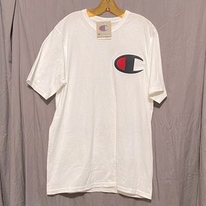Champion White Tee
